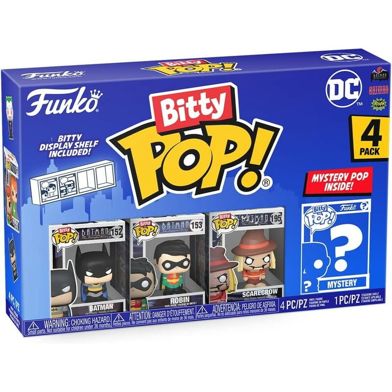 Набор подарочный Funko POP (Bitty): DC - Batman 4PK (71311)