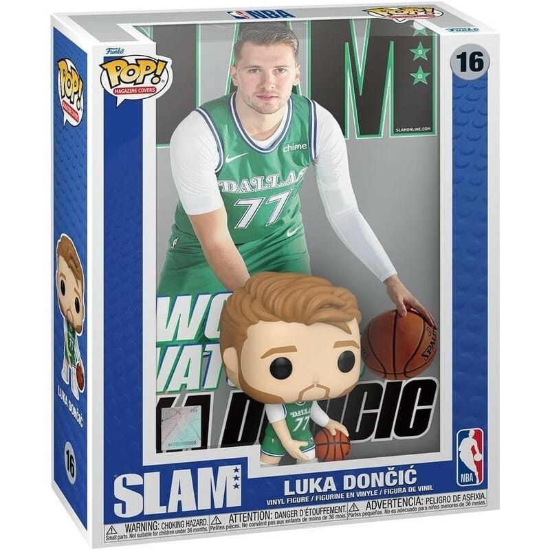 Колекційна фігурка Funko POP NBA Cover: Slam - Luka Doncic (70943)