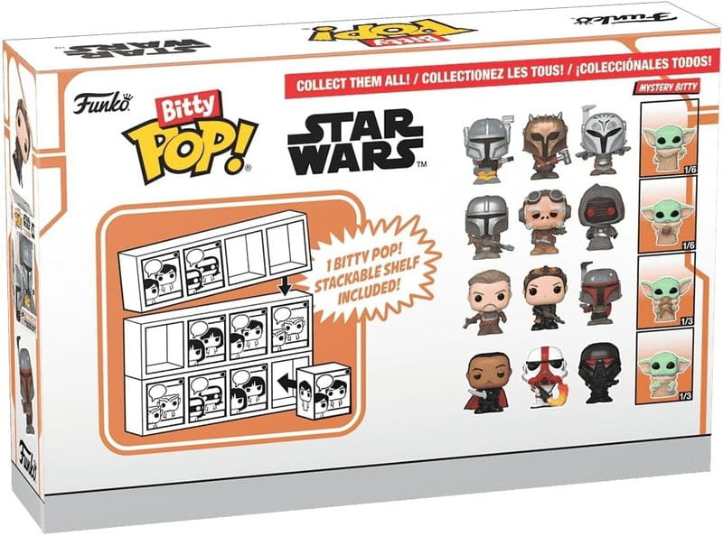 Набор подарочный Funko POP (Bitty): Mandalorian 4PK - Marshal (75453)