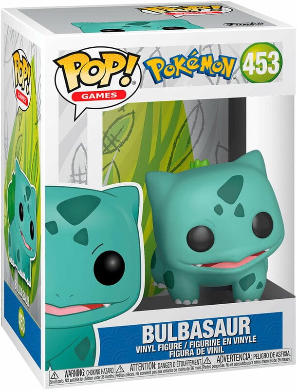 Колекційна фігурка Funko POP Games: Pokemon - Bulbasaur (5908305242444)