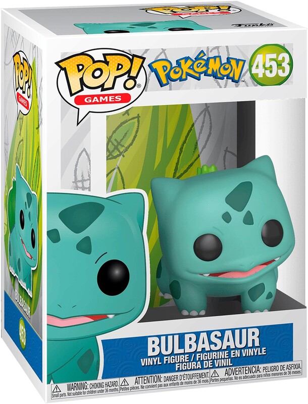 Коллекционная фигурка Funko POP Games: Pokemon - Bulbasaur (5908305242444)