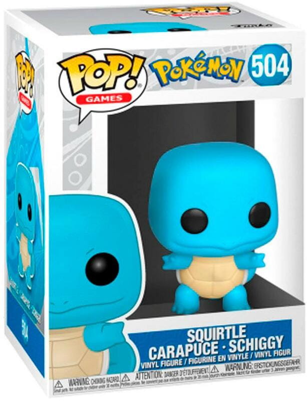 Коллекционная фигурка Funko POP Games: Pokemon - Squirtle (5908305242482)