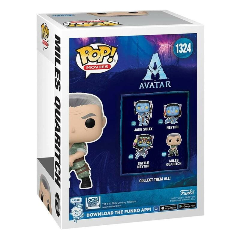 Коллекционная фигурка Funko POP Movies: Avatar - Miles Quaritch (5908305242710)