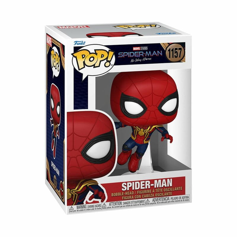 Колекційна фігурка Funko POP Marvel: SM:NWH S3- Spider-Man Leaping SM1 (5908305242833)