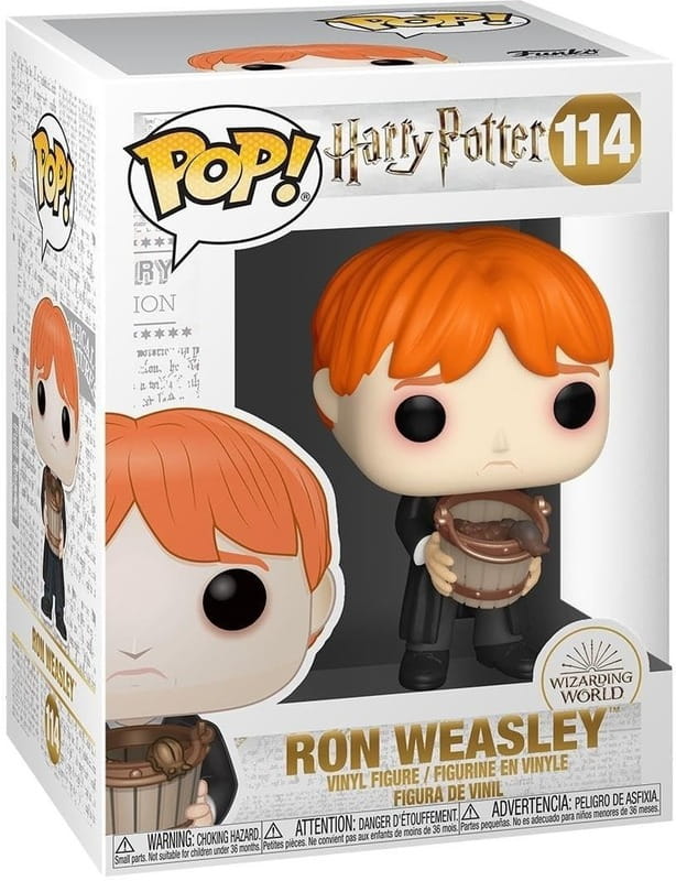 Колекційна фігурка Funko POP Harry Potter - Ron Puking Slugs W/Bucket (48066)