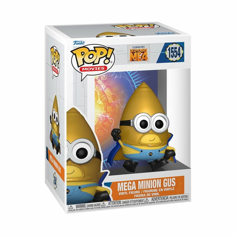 Колекційна фігурка Funko POP Movies: Despicable Me 4 - Mega Minion Gus (5908305248361)