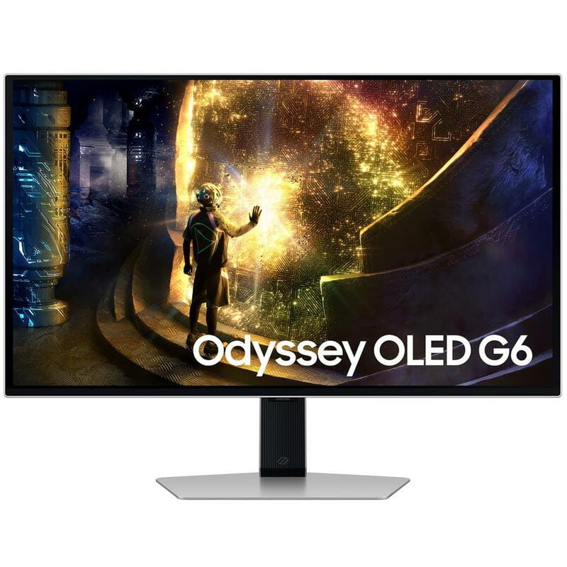 Монитор Samsung 27" Odyssey G6 LS27DG612S (LS27DG612SIXCI) OLED Silver 240Hz