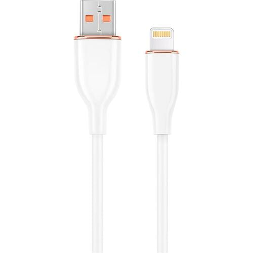 Фото - Кабель Cablexpert   USB - Lightning (M/M), 2.1 A, 1.5 м, White  CC-USB2S-AM8PM-1.5M-W (CC-USB2S-AM8PM-1.5M-W)