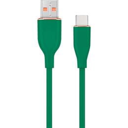 Купити Кабель Cablexpert USB - USB Type-C (M/M), 2.1 A, 1.5 м, Green (CC-USB2S-AMCM-1.5M-G) Кабель Cablexpert USB - USB Type-C (M/M), 2.1 A, 1.5 м, Green (CC-USB2S-AMCM-1.5M-G)