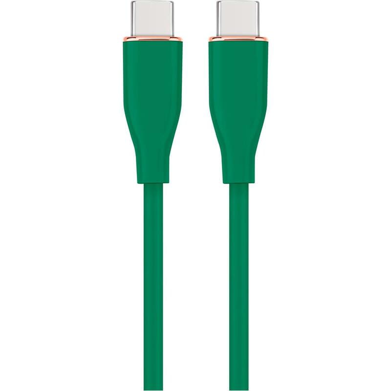 Кабель Cablexpert USB Type-C - USB Type-C (M/M), 3 A, 60 W, 1.5 м, Green (CC-USB2S-CMCM-1.5M-G)