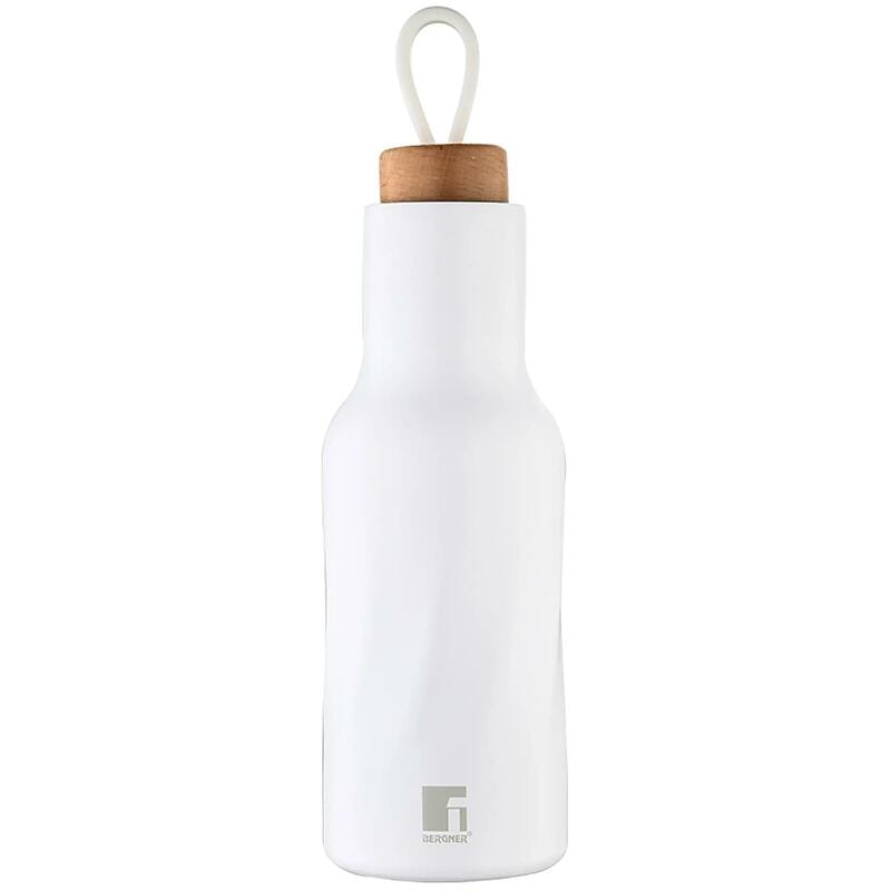 Термопляшка Bergner Naturally 500 мл (BG-37763-WH)