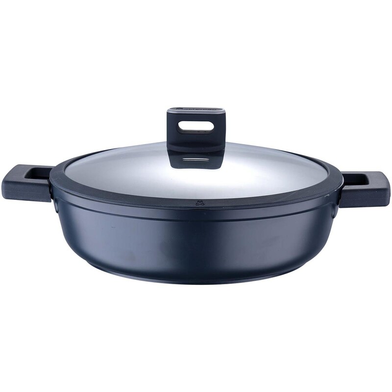 Сотейник з кришкою MasterPro Indigo 28 см (BGMP-7981)
