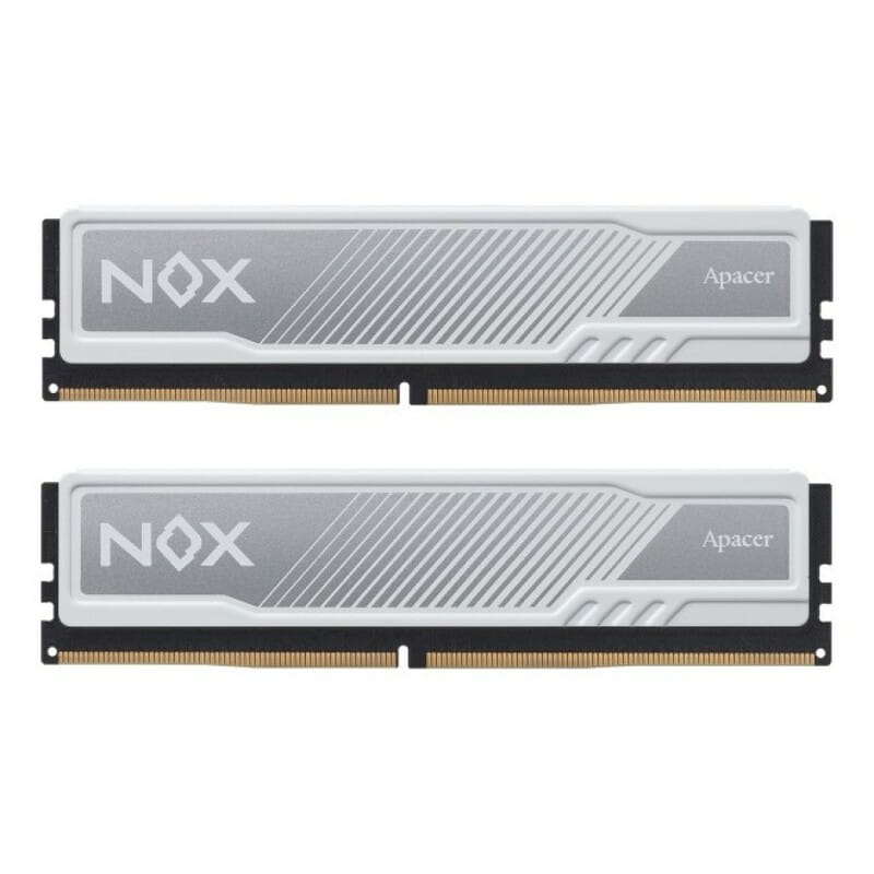 Модуль памяти DDR5 2x16GB/5200 Apacer NOX White (AH5U32G52C522MWAA-2)