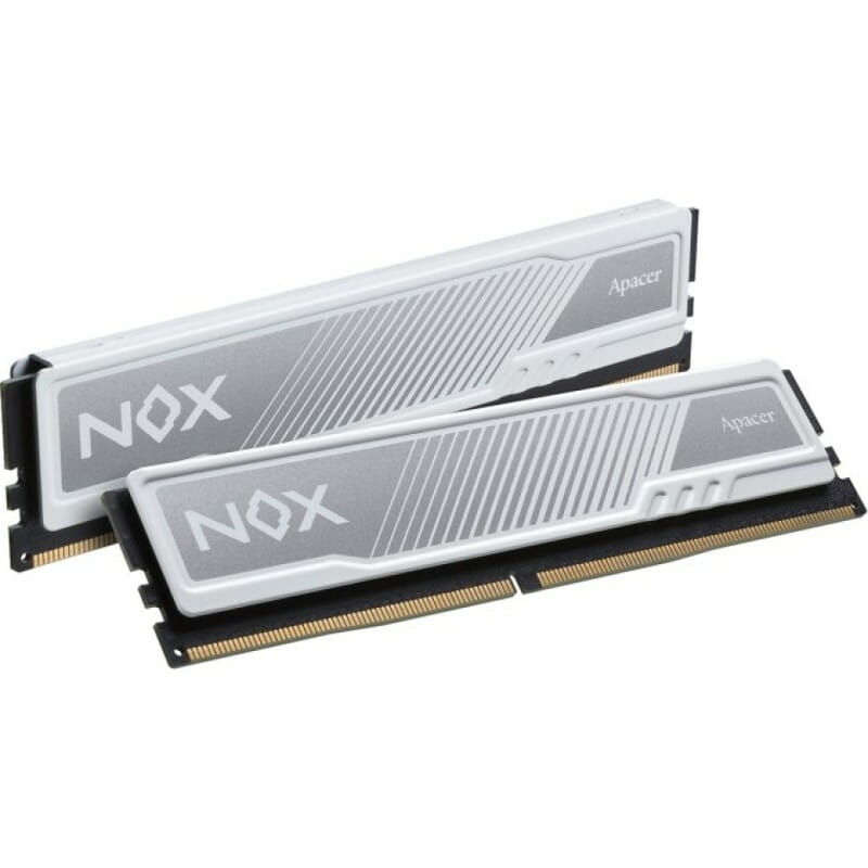 Модуль памяти DDR5 2x16GB/5200 Apacer NOX White (AH5U32G52C522MWAA-2)