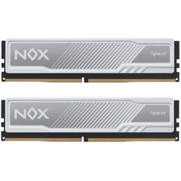 Модуль пам`ятi DDR5 2x16GB/5600 Apacer NOX White (AH5U32G56C522MWAA-2)