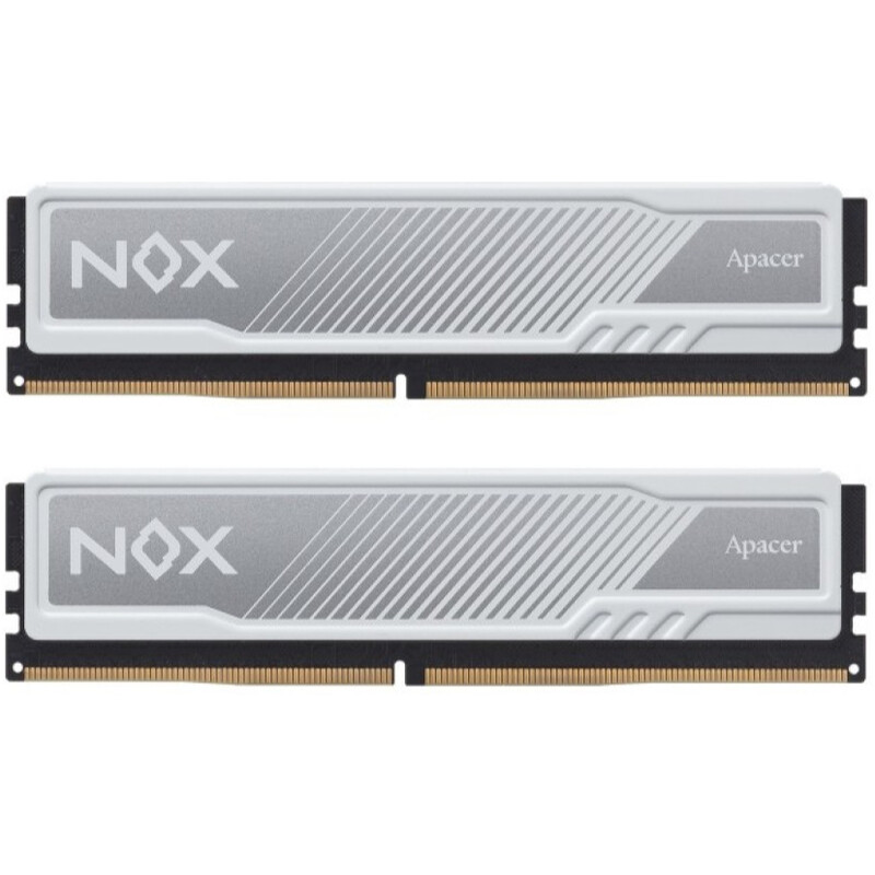 Модуль пам`ятi DDR5 2x16GB/5600 Apacer NOX White (AH5U32G56C522MWAA-2)