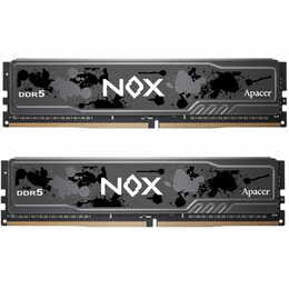Модуль памяти DDR5 2x32GB/5600 Apacer NOX (AH5U64G56C522MBAA-2)