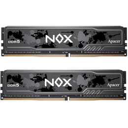 Купити Модуль пам`ятi DDR5 2x32GB/5600 Apacer NOX (AH5U64G56C522MBAA-2) Модуль пам`ятi DDR5 2x32GB/5600 Apacer NOX (AH5U64G56C522MBAA-2)