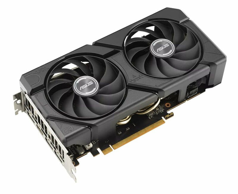 Видеокарта AMD Radeon RX 7600 8GB GDDR6 Dual EVO OC Asus (DUAL-RX7600-O8G-EVO)