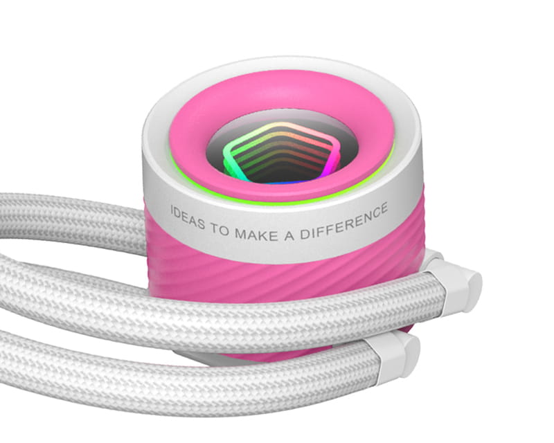Система водяного охлаждения ID-Cooling FX240 INF Pink