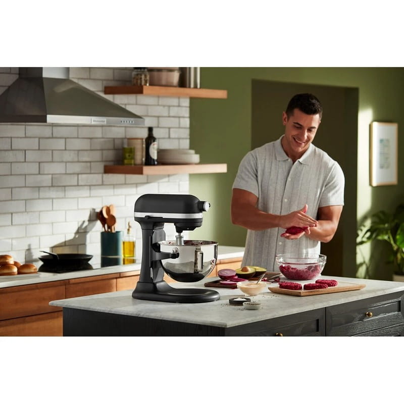 Кухонная машина KitchenAid Heavy Duty 5.2 л Black (5KSM55SXXEBM)