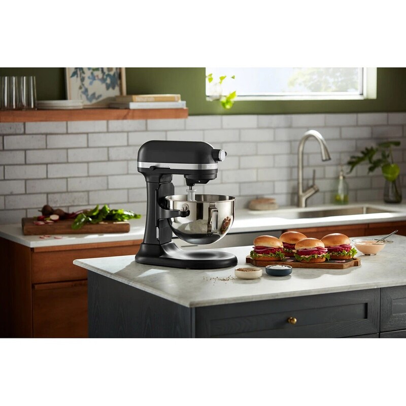 Кухонная машина KitchenAid Heavy Duty 5.2 л Black (5KSM55SXXEBM)