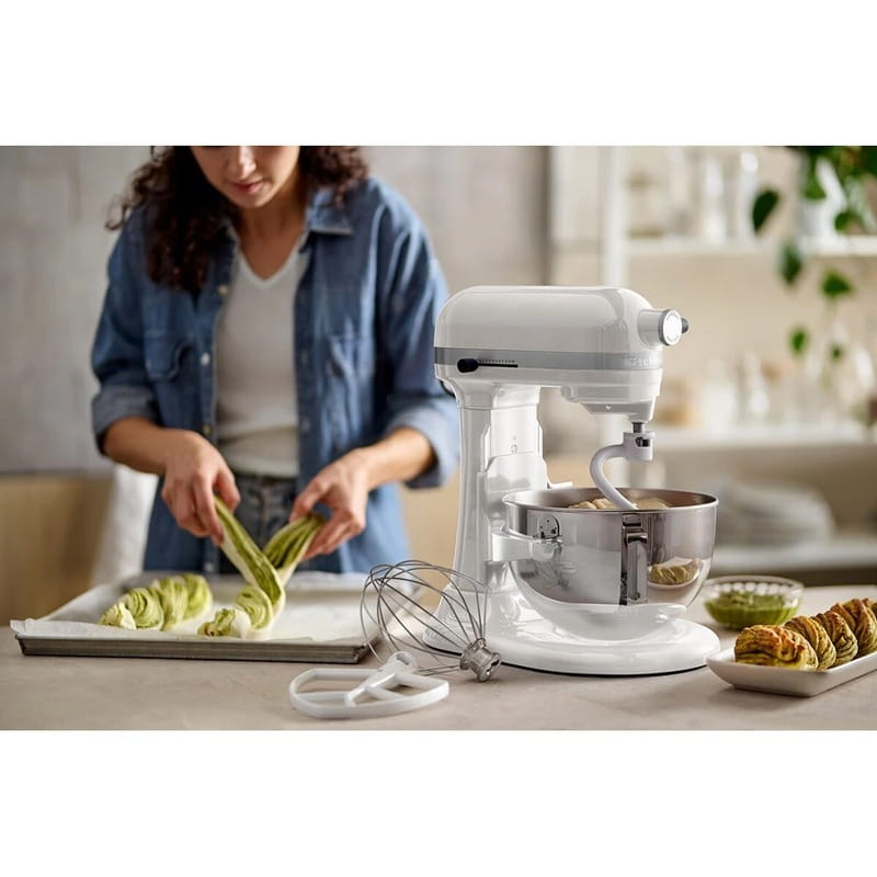 Кухонная машина KitchenAid Heavy Duty 5.2 л White (5KSM55SXXEWH)