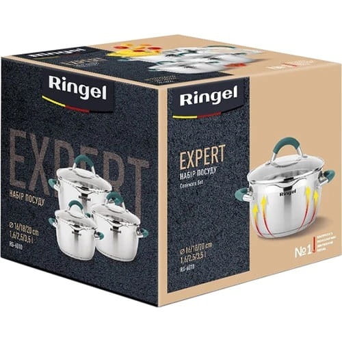 Набор посуды Ringel Expert 6 предметов (RG-6010)