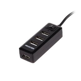 Купити Концентратор USB 2.0 Maxxter 4хUSB2.0 Black (HU2A-4P-AC-03) Концентратор USB 2.0 Maxxter 4хUSB2.0 Black (HU2A-4P-AC-03)