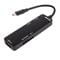 Фото - USB-хаб Maxxter USB Type-C 5-в-1 Black (HU3C-3PTF-01) | click.ua