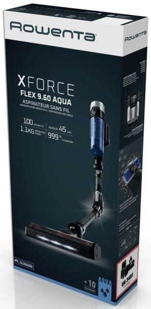 Аккумуляторный моющий пылесос Rowenta X-Force 9.6 Aqua Alnimal (RH20C7WO)