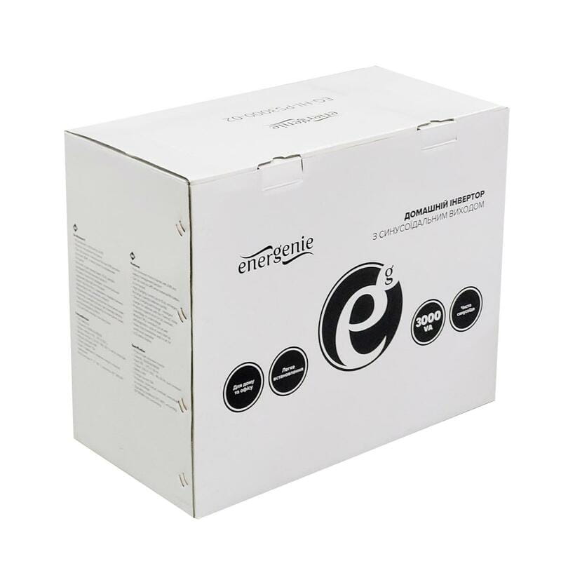 ИБП EnerGenie EG-HI-PS3000-02 3000VA, длительного действия (инвертор) под внешний АКБ