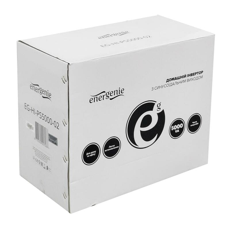 ИБП EnerGenie EG-HI-PS5000-02 5000VA, длительного действия (инвертор) под внешний АКБ