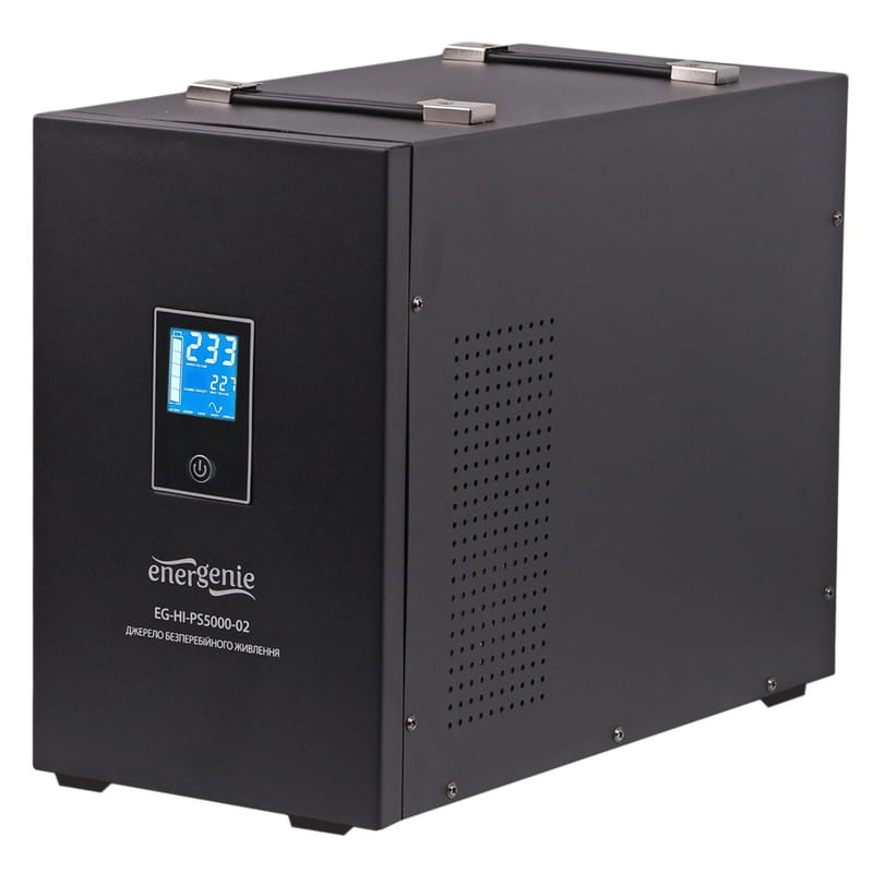 ИБП EnerGenie EG-HI-PS5000-02 5000VA, длительного действия (инвертор) под внешний АКБ