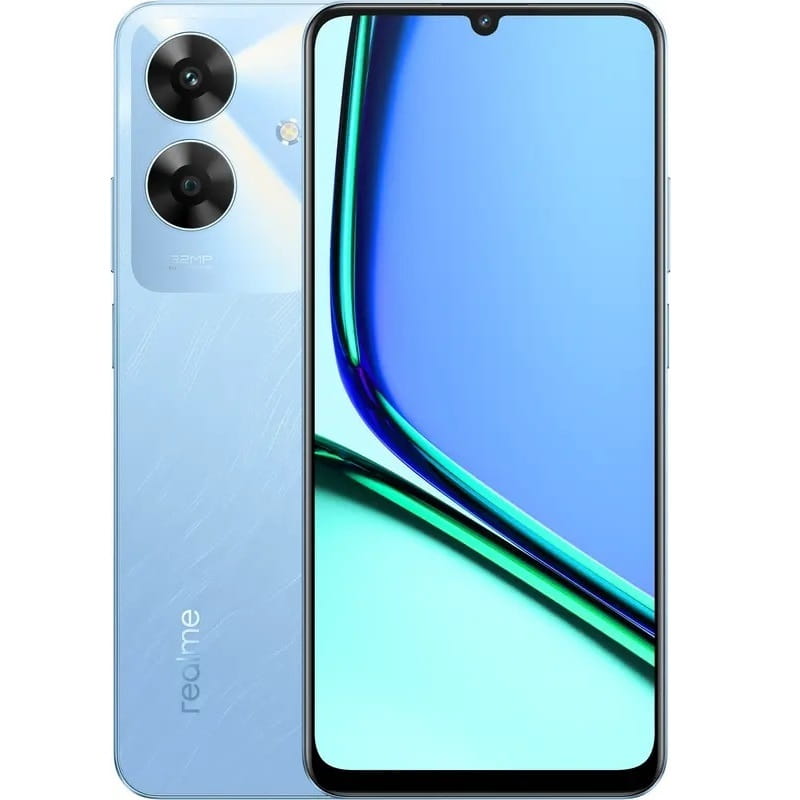 Смартфон Realme Note 60 6/128GB (RMX3933) Voyage Blue