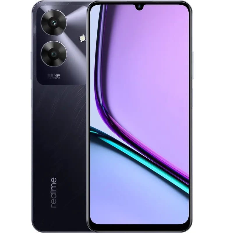 Смартфон Realme Note 60 6/128GB (RMX3933) Marble Black