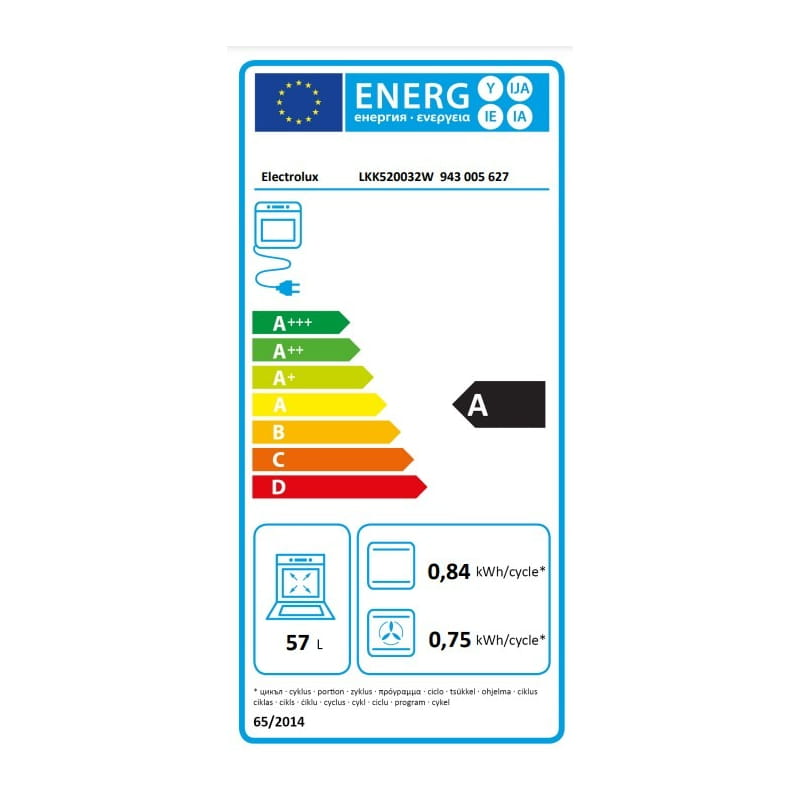 Плита Electrolux LKK520032W