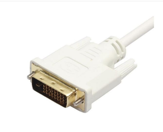 Кабель Atcom (9505) DVI-D - VGA, 1.8м, белый