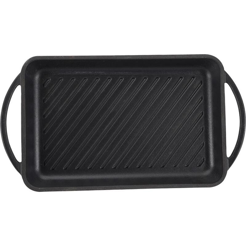 Сковорода-гриль Bergner Bbq lovers 33.5х22 см Black (BG-34132-BK)