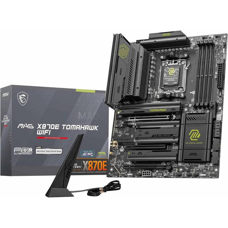 Материнська плата MSI MAG X870E Tomahawk WiFi Socket AM5