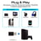 Фото - Bluetooth-адаптер аудіо Promate BlueLink Bluetooth 5.0 Black | click.ua