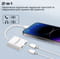 Фото - Адаптер Promate Lightning - 2хLightning (M/F) MediaLink-i2і White | click.ua