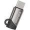 Фото - Адаптер Promate Link-Ci Lightning - USB Type C (F/M) Grey | click.ua