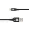 Фото - Кабель Promate USB - Lightning (M/M), 2.4 A, 1.2 м, NerveLink-i Black (nervelink-i.black) | click.ua