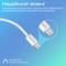 Фото - Кабель Promate USB Type-C - Lightning (M/M), 3 A, 27 W, 1.2 м, EcoLine-Ci120 White | click.ua