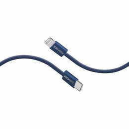 Кабель Promate USB Type-C - Lightning (M/M), 3 A, 27 W, 1.2 м, EcoLine-Ci120 Navy