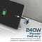 Фото - Кабель Promate USB Type-C - USB Type-C (M/M), 5 A, 240 W, 1 м, PowerBolt240 Black | click.ua