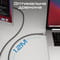 Фото - Кабель Promate USB Type-C - USB Type-C (M/M), 5 A, 100 W, 1.2 м, Lucidline-CC120 Black | click.ua
