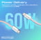 Фото - Кабель Promate USB Type-C - USB Type-C (M/M), 3 A, 60 W, 2 м, EcoLine-CC200 Pink | click.ua
