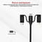 Фото - Кабель Promate USB + USB Type-C -  Lightning + micro USB + USB Type-C (M/M), 3 A, 60 W, 1.2 м, PentaPower Black | click.ua